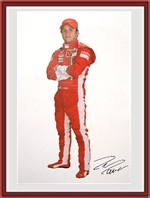 Felipe Massa F2007 Ferrari Promo Card