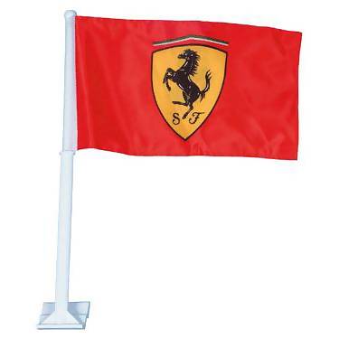 Ferrari Flags: Ferrari Clip On Flag (SFX8860)