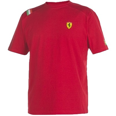 Red Felipe Massa Ferrari T-Shirt - Front View