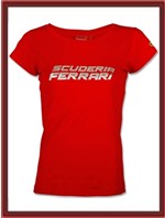 Scuderia Ferrari Women's T-Shirt - Red