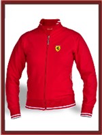 Ferrari Women's Zip Sweatshirt - Red