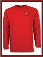 Ferrari Long-Sleeve T-Shirt - Red