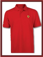 Classic Ferrari Polo Shirt - Red