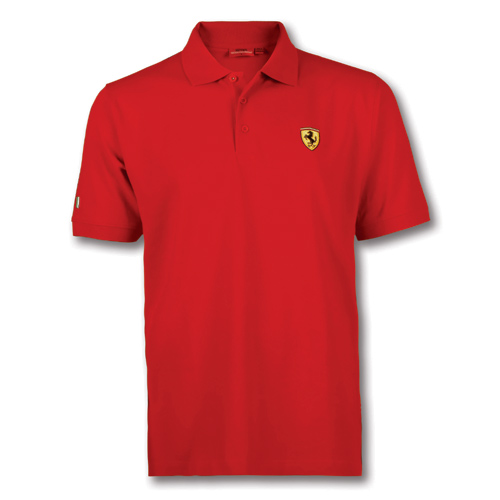 FP9211 Classic Ferrari Polo Shirt - Front View