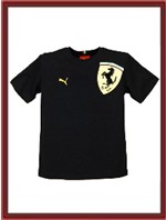 Puma Ferrari Infants Graphic T-Shirt - Black