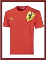 Puma Ferrari Graphic T-Shirt - Red