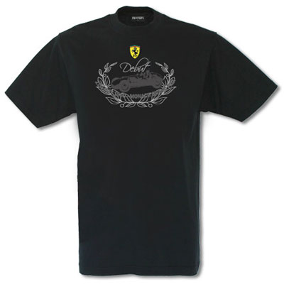SFB1534 Ferrari Retro Debut T-Shirt - Detailed View