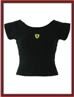Ferrari Ladies T-Shirt - Black