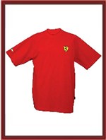 Ferrari Stitch Logo Shirt - Red