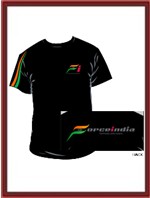 Force India F1 Team T-Shirt - Black
