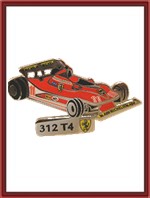 Ferrari 312 T4 F1 Lapel Pin