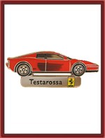 Ferrari Testarossa Car Lapel Pin