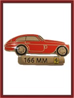 Ferrari 166 MM Car Lapel Pin