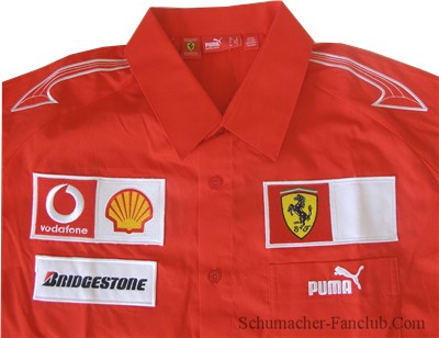 Puma Ferrari Replica Team Shirt (FR6625)