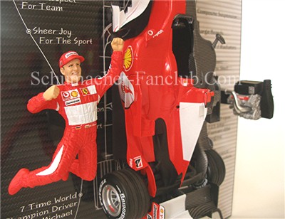 L6234 Hot Wheels Michael Schumacher Anatomy of a Champion - Michael Schumacher View