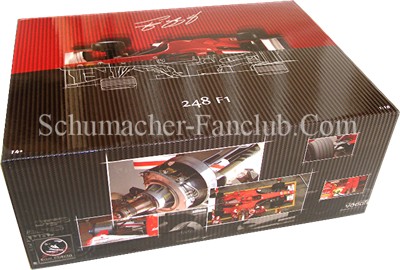 L6234 Hot Wheels Michael Schumacher Anatomy of a Champion - Box View