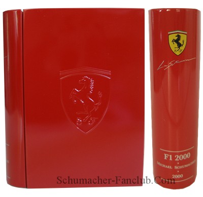 SF02/00 Michael Schumacher Ferrari F1-2000 - Book Cover View