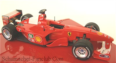 SF02/00 Michael Schumacher Ferrari F1-2000 - Model View