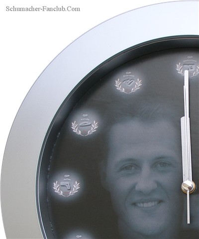 Michael Schumacher Mythos Wall Clock - Schumi View