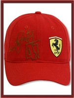 Ferrari Authentic 47 Cap - Red (SFR0142)