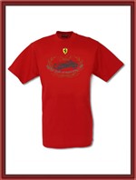 Ferrari Retro Debut T-Shirt - Red