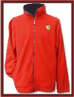 Ferrari Full Zip Fleece Jacket - Red