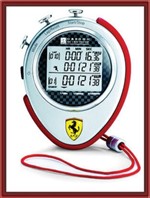 Oregon Scientific Ferrari Hockenheim Stop Watch (SL929A-R)